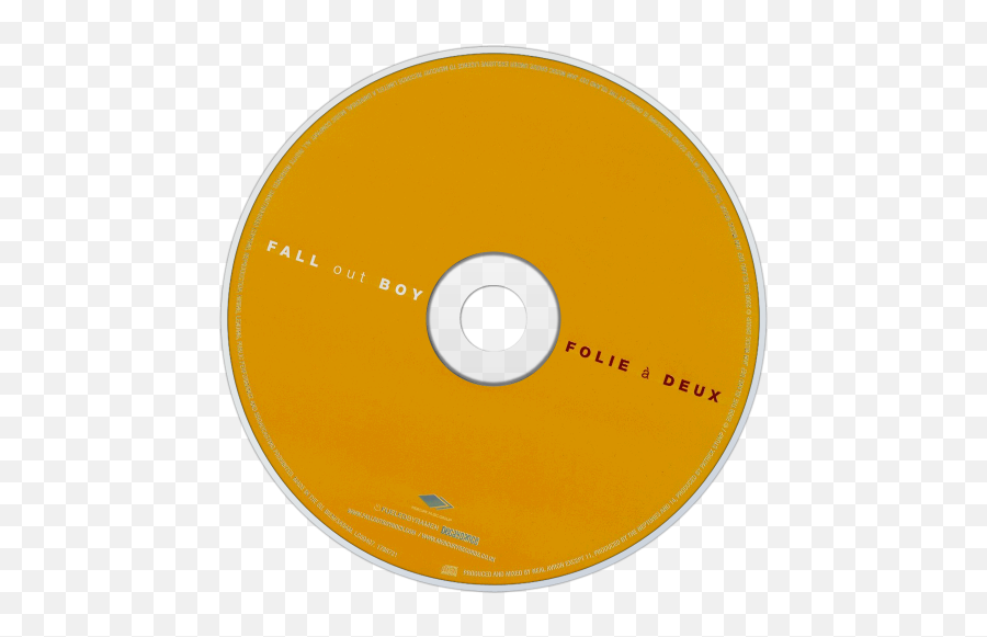 Fall Out Boy Folie Deux Gigabeat - Optical Storage Png,Fall Out Boy Transparent