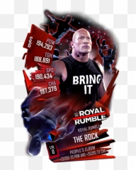 Wwesc S6 The Rock Royal Rumble - Supercard png
