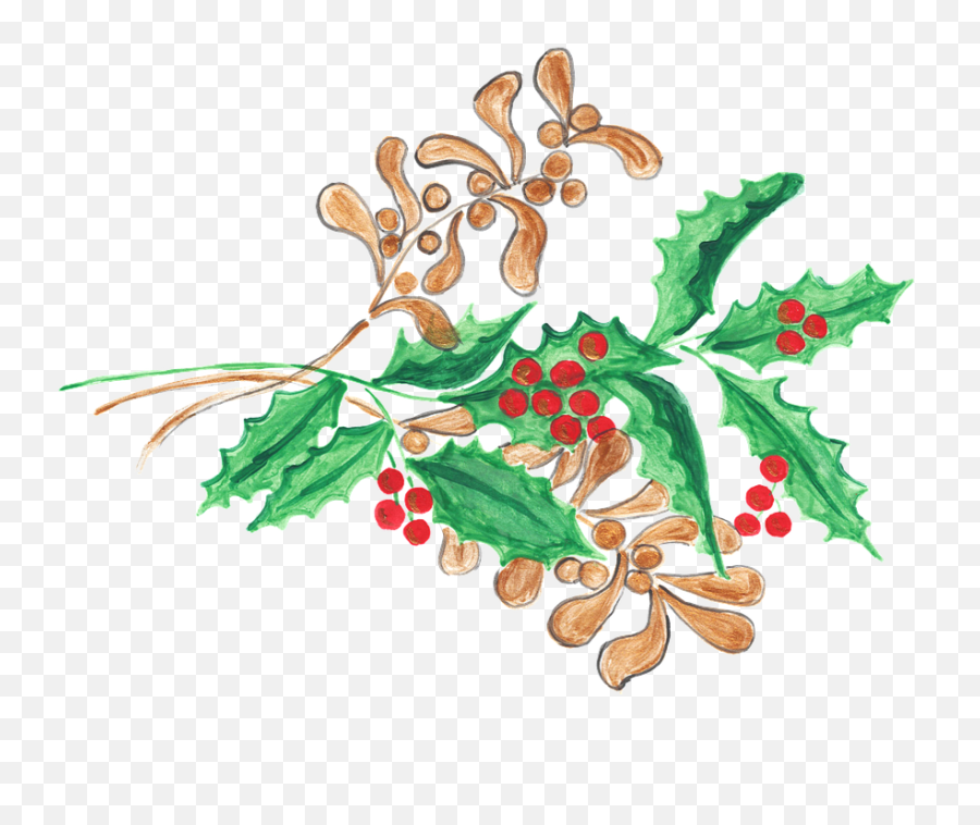 Holly Mistletoe Christmas - Holly Png,Mistletoe Transparent Holly Mistletoe Christmas - Holly Png,Mistletoe Transparent
