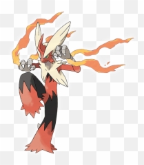 Torchic Inspired Mega Blaziken - Mega Blaziken Png,Torchic Png