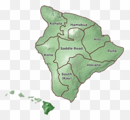 Top Things To - Regions Of Big Island Hawaii Png,Hawaiian Islands Png