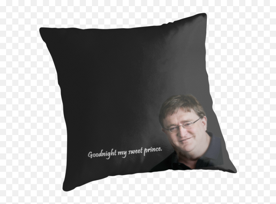 Download Svg Images Of Gabe Newell - Pillow Heart No Background Png,Gabe Newell Png