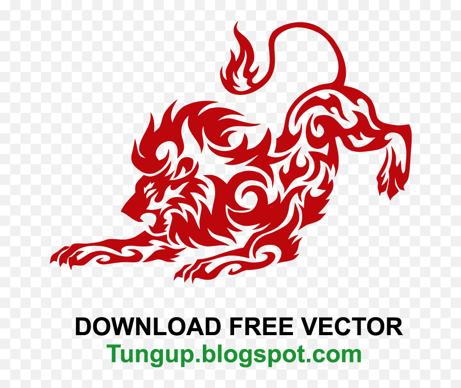Free Download Logo Lion Abstract Nice - Tung Up Tribal Lion Tattoo Png,Abstract Logo