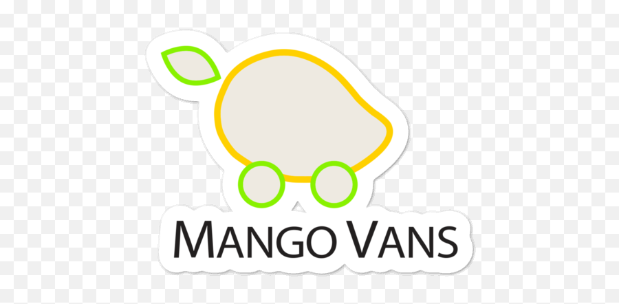 Mango Vans Logo Sticker - Circle Png,Vans Logo Transparent