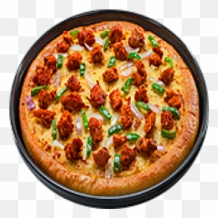 Cropped - Pizza Hut Chicken Fajita Png,Pizza Png
