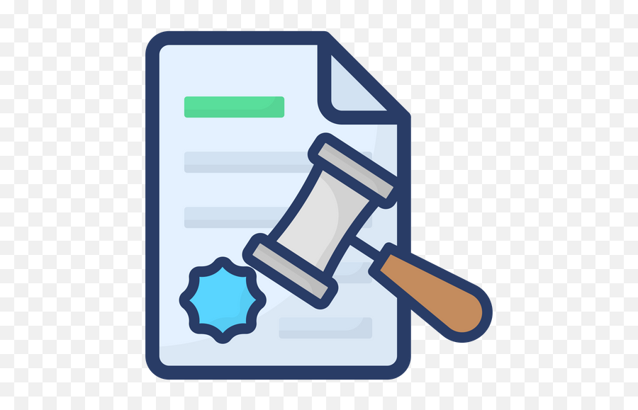 Free Legal Agreement Icon Of Colored Outline Style - Hard Png,Agreement Icon