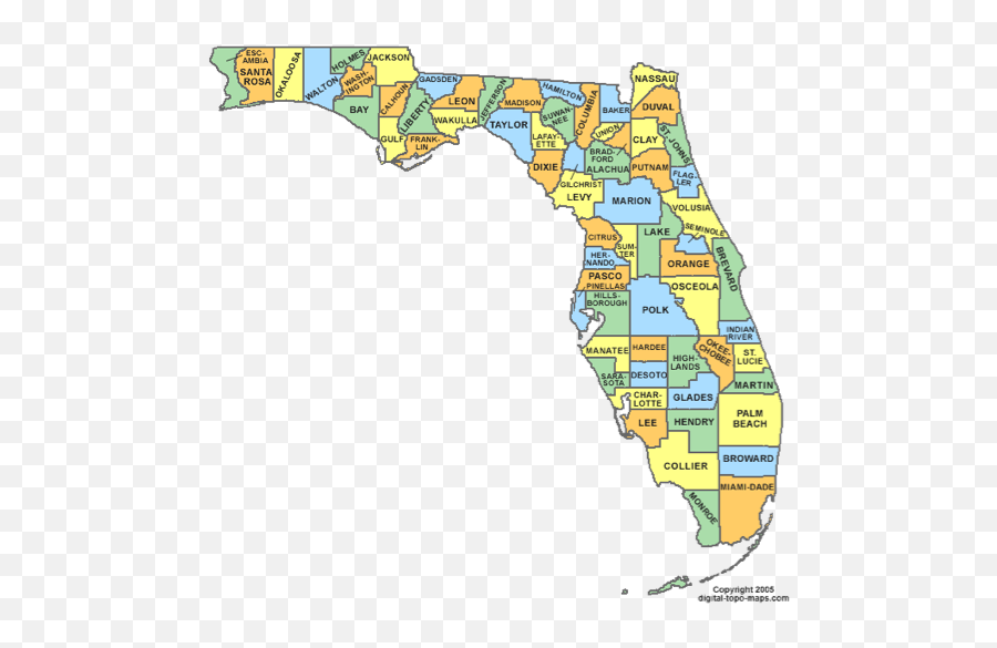 Florida Literary Map Home - Florida Zip Code Map Png,Florida Map Png