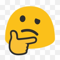 11 Most Commonly Misused Emoticons In - Thinking Emoji Transparent Background Png,Pensive Emoji Transparent