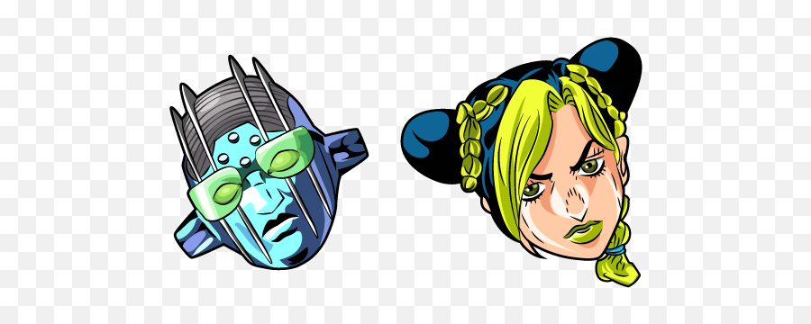 31 Jojou0027s Bizarre Adventure Cursors Custom Cursor Ideas In - Giorno Giovanna Custom Cursor Png,Trish Una Icon