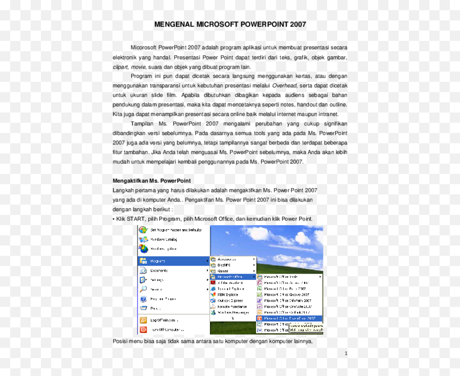 Modul - Document Png,Fungsi Icon Pada Microsoft Powerpoint 2007