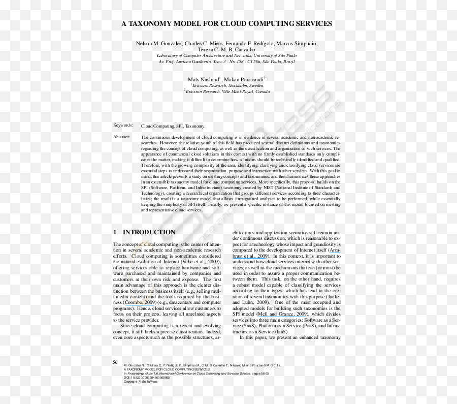 Pdf A Taxonomy Model For Cloud Computing Services Mats - Cloud Computing Services Lab Research Paper Png,Simplicio Icon Set