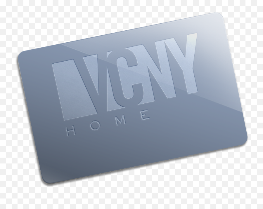 Vcny Home Gift Card - Horizontal Png,Silver Home Icon