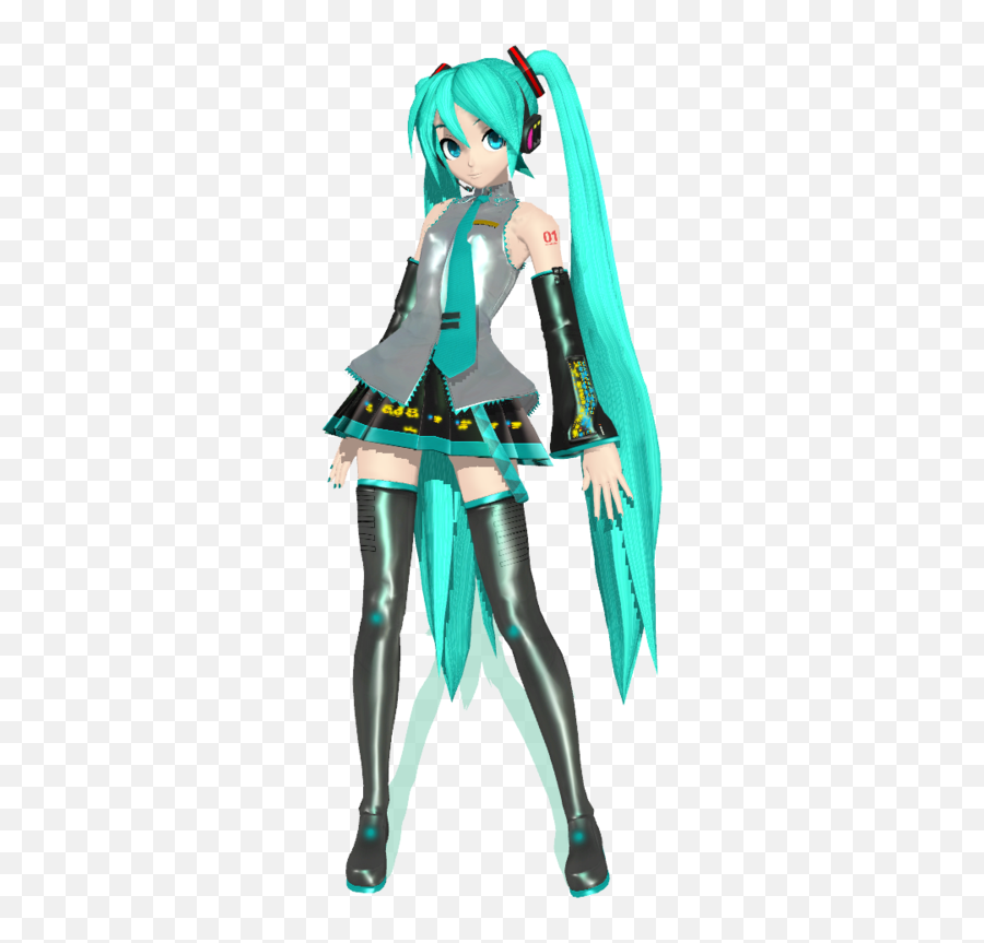 The Many Outfits Of Hatsune Miku U0026 Kaito Shion - Outfit 25 Miku Pose Png,Kaito Icon