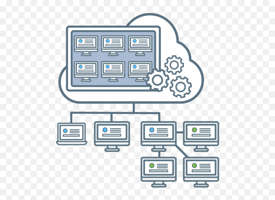 Virtual Desktop Infrastructure Handy Networks - Your Smart Device Png,Vdi Icon