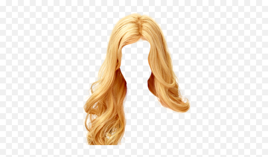 Long Blond Hair Png Woman