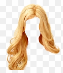Long Blond Hair Png