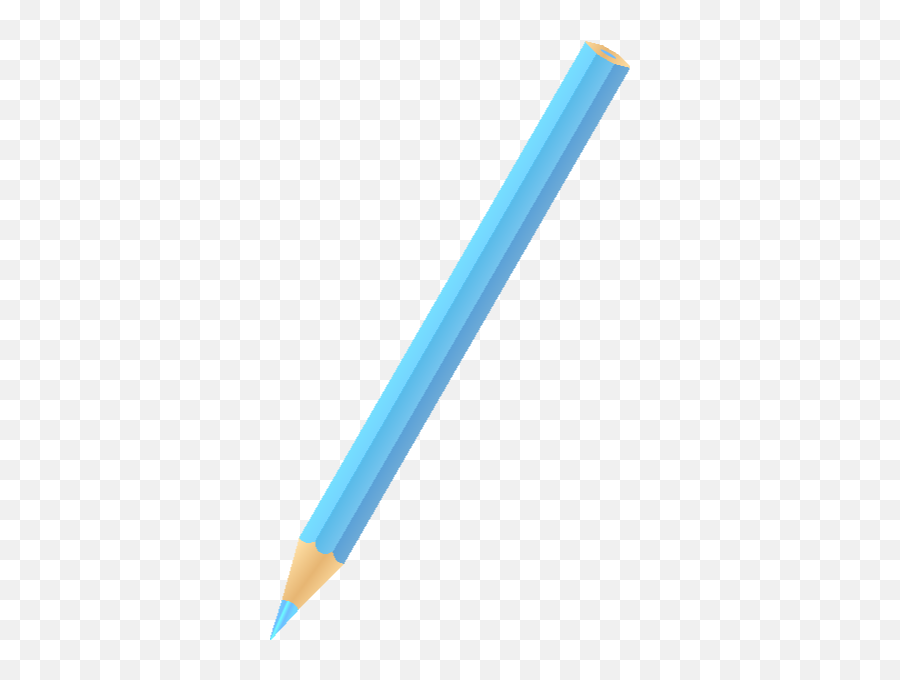 Color Pencil Light Blue Vector Icon - Caran D Ache 888 Infinite Png,Colored Pencils Png