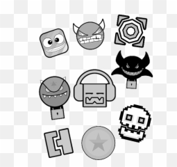 Geometry Dash Puzzle For Sale By Zipa - Drawing png