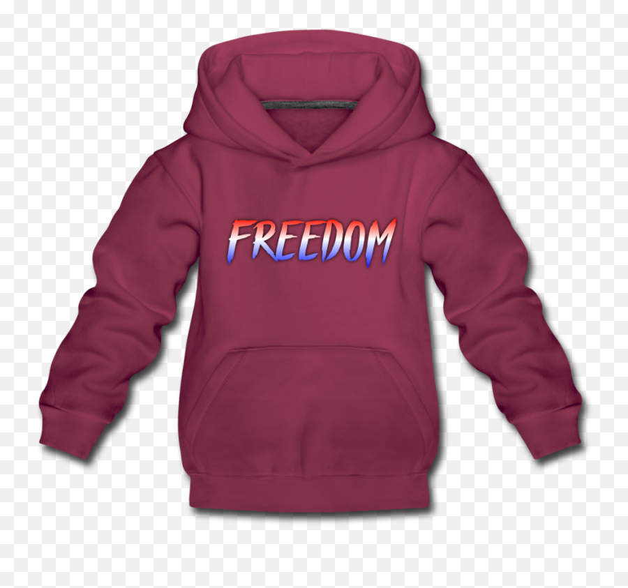 Freedom - Kids Premium Hoodie Burgundy Youth Xl Walmartcom Hoodie Png,Taeyong Icon