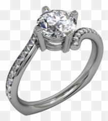 Passion Fire Diamonds - Pure Angel Platinum Diamond Ring Png,Loose Diamonds Png