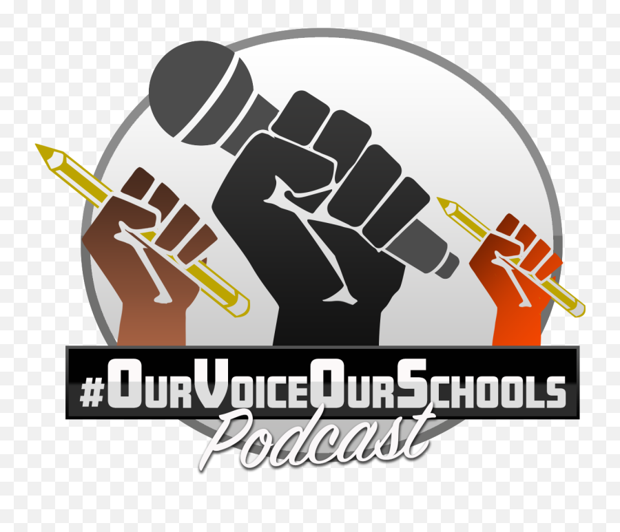 Ourvoiceourschools Facebook Live Podcast U2013 Episode 3 - Silhouette Fight The Power Png,Facebook Live Logo Png