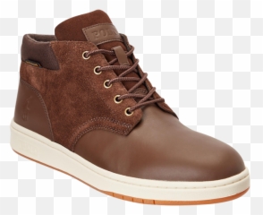 Menu0027s Waterproof Leather - Suede Sneaker Boots png