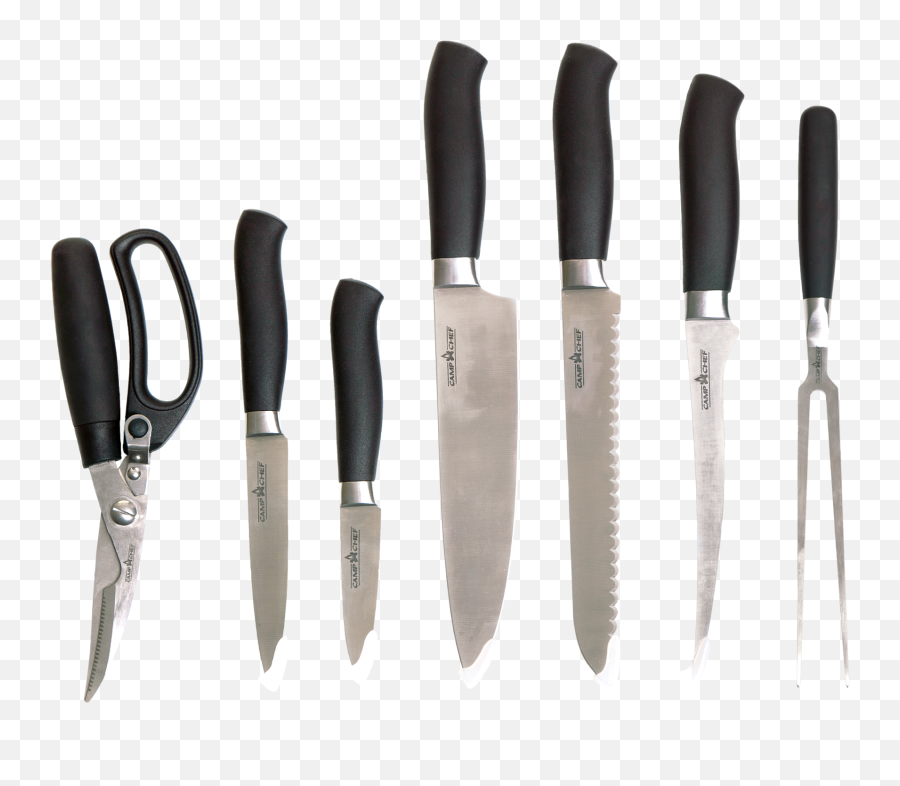 Camp Chef 9 Piece - Knife Set Png,Chef Knife Png