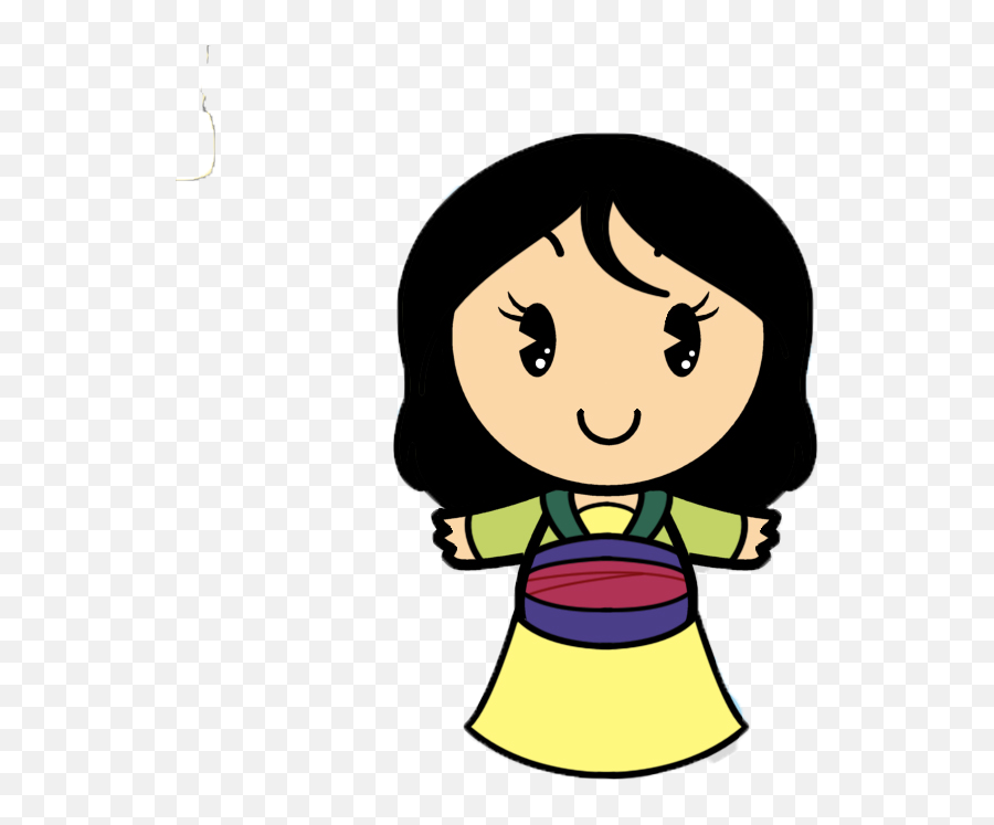 Disney Cuties Mulan Png Image - Kawaii Disney Characters Mulan,Mulan Png