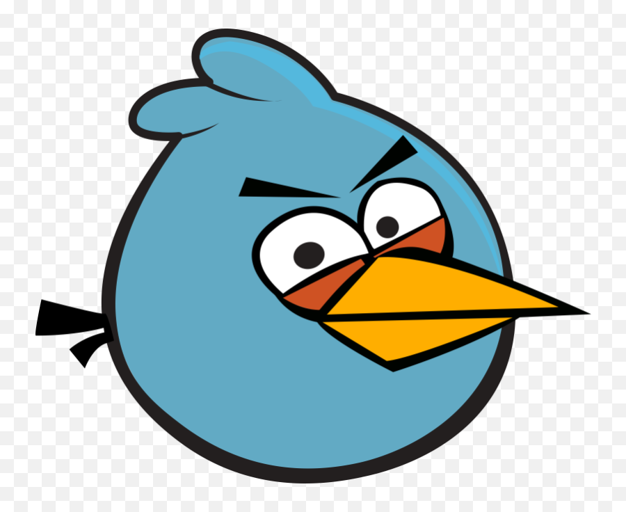 Angry Birds Clipart Star Wars Ii - Angry Transparent Angry Birds Blue Bird Png,Red Bird Png
