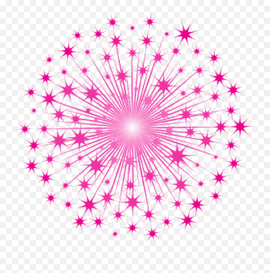 Overlay Fuscia Sparkle Starburst Pink Png Transparent Background