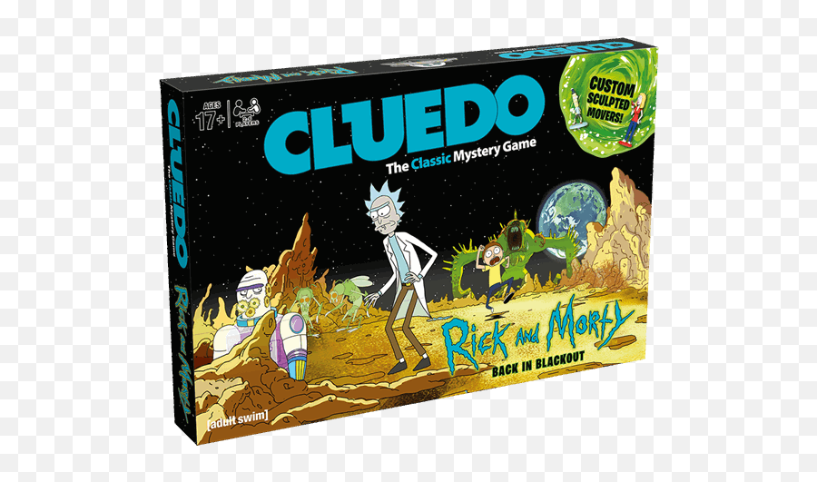 Rick And Morty - Cluedo Board Game Rick Morty Cluedo Png,Rick And Morty Portal Png
