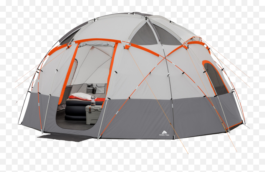 Camp Tent Png Image Transparent - Ozark Trail 12 Person Base Camp Tent,Tent Png