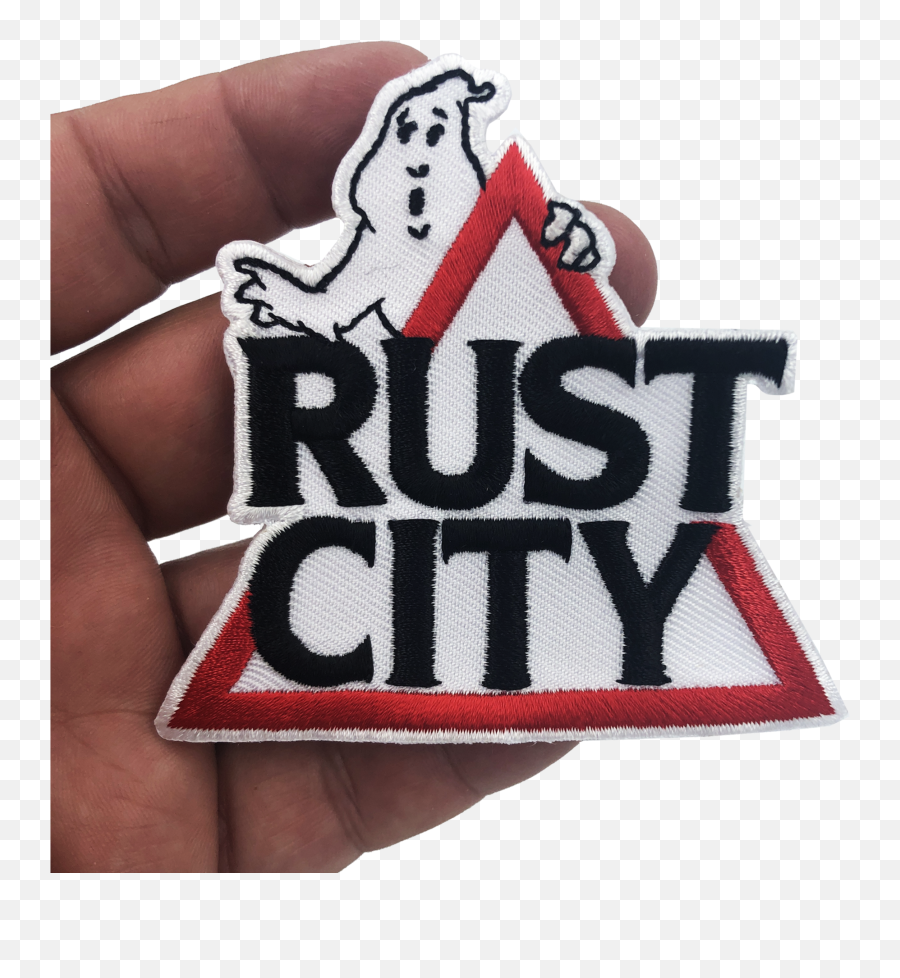 Gg - 013 Rust City Ghostbusters Patch 325 With Quality Rust City Ghostbusters Png,Ghostbusters Logo Transparent