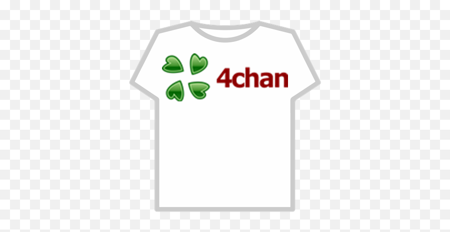 4chan - Roblox Roblox Card T Shirt Png,4chan Logo Png