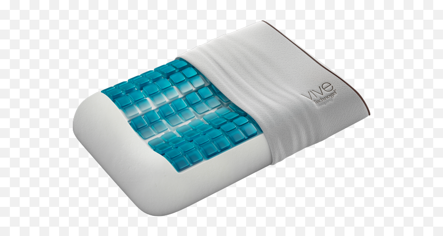 Luxury Gel Contour Pillow - Vive Anatomic By Technogel Pillow Png,Vive Png