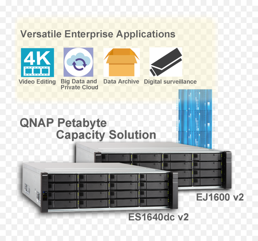 Use Qnap Qes Series To Build A Large - Capacity Storage System Server Png,Blood Pool Png