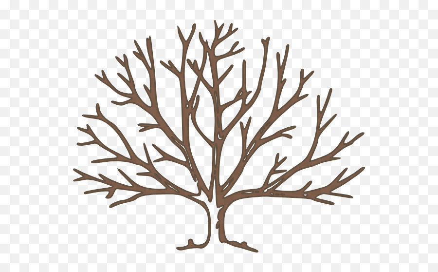 Tree Silhouette Png - Bare Tree Clipart,Painting Clipart Png