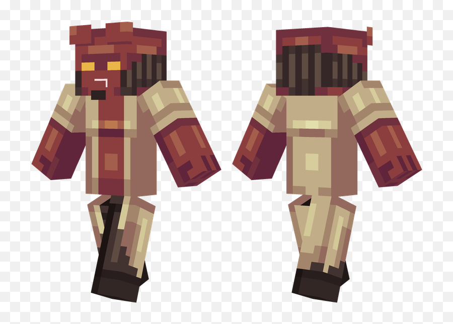 Hellboy Minecraft Skins - Tuxedo Minecraft Skin Png,Hellboy Png