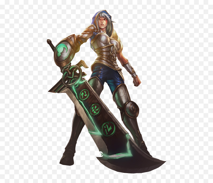 Riven Skin Splashart Png Image For Free - League Of Legends Png Personagens,Riven Png
