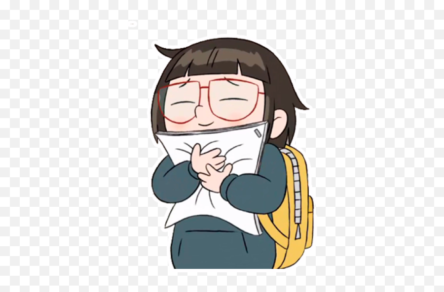 Sticker Maker - Chloe Park We Bare Bears Cloe La De Los Escandalosos Png,We Bare Bears Png