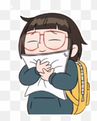 Sticker Maker - Chloe Park We Bare Bears Cloe La De Los Escandalosos Png,We Bare Bears Png
