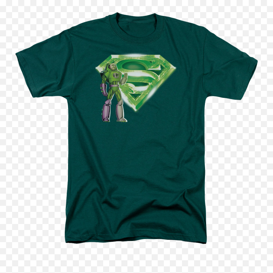 Lex Luthor Kryptonite Superman Logo Dc Comics T - Shirt Kryptonite Png,Superman Logo Images