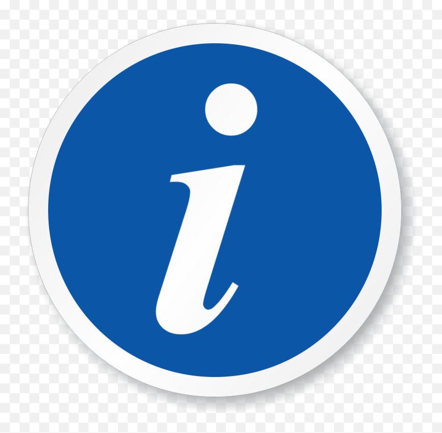 Download Tourist Information Symbol Iso Circle Sign - Ico Information Sign Png,Information Icon Png