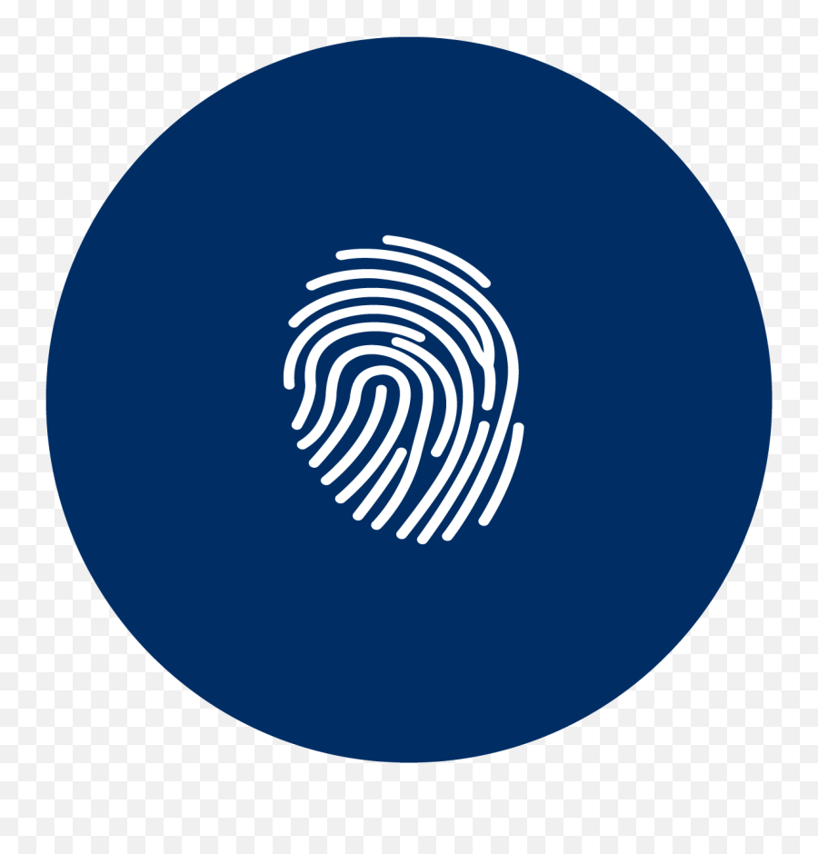 Login Icons Png - Fingerprint Login Fingerprint Digital Circle,Finger Print Png