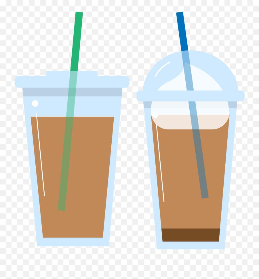 Download Hd Ice Cream Coffee Latte Cappuccino Espresso - Transparent Background Iced Coffee Clipart Png,Iced Coffee Png