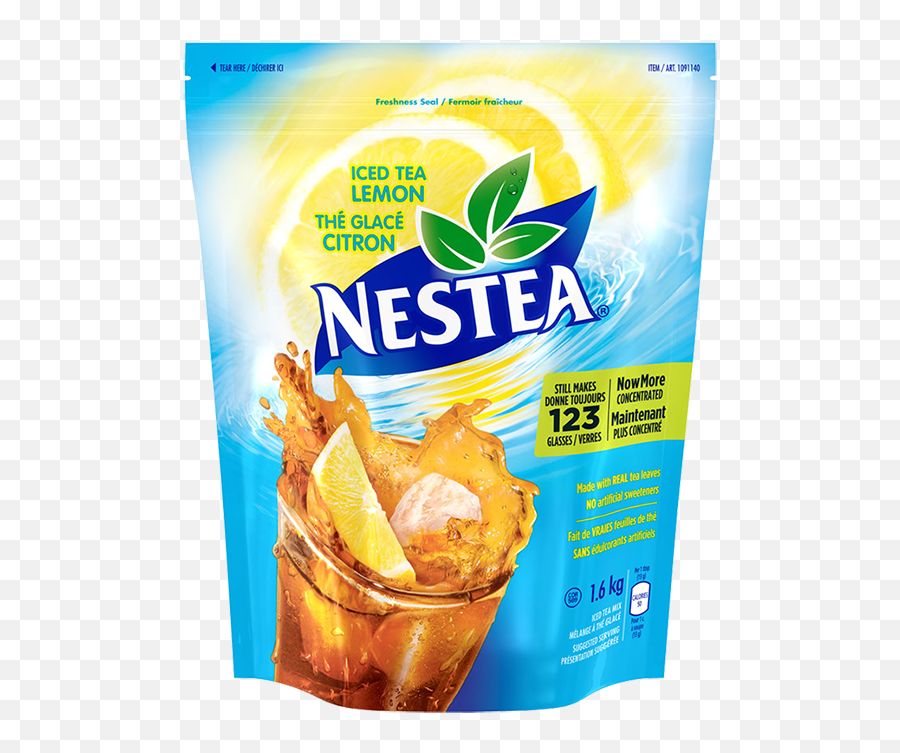 Nestea Lemon Iced Tea Mix Madewithnestleca - Nestea Iced Tea Png,Ice Tea Png
