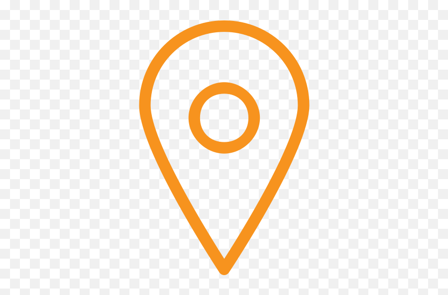Map Navigation Gps Asset Location Pin Address Icon - Location Icon Orange Png,Location Icon Transparent