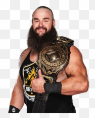 Braunstrowman Sticker - Braun Strowman Wwe Champion Png,Braun Strowman Png