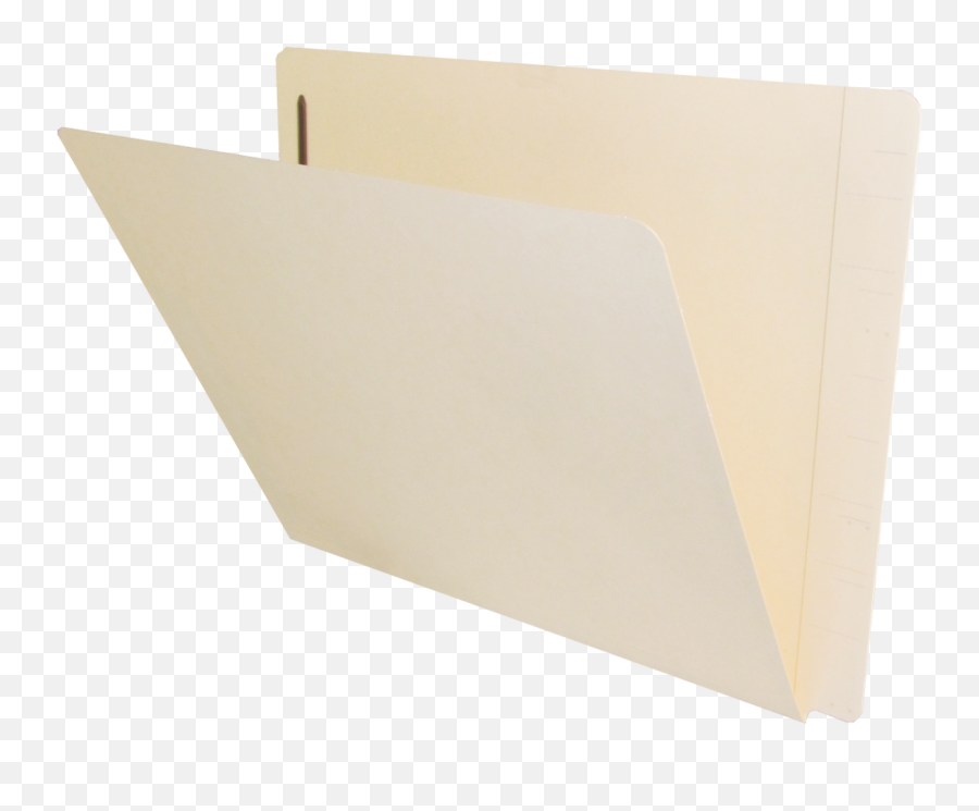 End Tab File Folder With Fasteners Png Manila