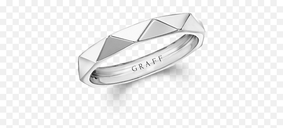Laurence Graff Signature Bands - Titanium Ring Png,Wedding Rings Transparent Background
